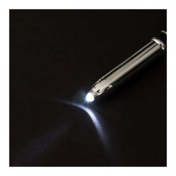İsme özel Işıklı Tükenmez Kalem siyah renk
